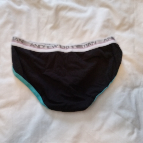 Andrew Christian Brief with Show it Technology Black Medium - Picture 2 of 7